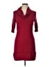 Express Design Studio Burgundy Casual Dress Size L - photo 1