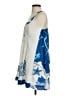 Antica Sartoria By Giacomo Cinque 100% Linen Graphic Blue Casual Dress Size Sm - Med - photo 5