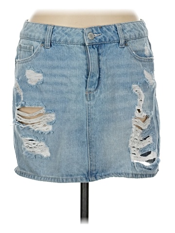 BLUE SPICE Denim Skirt (view 1)