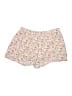 Assorted Brands 100% Cotton Floral Ivory Shorts Size XXL - photo 1