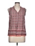 Ava Christine 100% Rayon Red Sleeveless Blouse Size L - photo 1