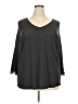Misia Gray 3/4 Sleeve Top Size 2X - photo 1