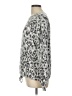Fred David Animal Print Silver Pullover Sweater Size L - photo 5