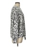 Fred David Animal Print Silver Pullover Sweater Size L - photo 4