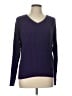 SONOMA life + style 100% Cotton Purple Pullover Sweater Size L - photo 1