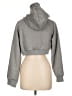 Assorted Brands 100% Polyester Gray Zip Up Hoodie Size L - photo 2