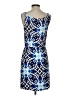 Kenar Print Blue Cocktail Dress Size S - photo 2