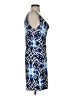 Kenar Print Blue Cocktail Dress Size S - photo 4