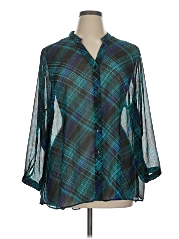 Catherines 3/4 Sleeve Blouse (view 1)