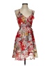 Bobeau 100% Polyester Floral Red Cocktail Dress Size XS - photo 1