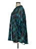 Catherines Argyle Teal 3/4 Sleeve Blouse Size 1XWP - photo 5