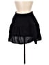 Unbranded 100% Polyester Solid Black Casual Skirt Size M - photo 1