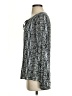 Dalia Collection Gray Long Sleeve Blouse Size S - photo 5