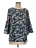 Lulus 100% Polyester Teal 3/4 Sleeve Blouse Size M - photo 1