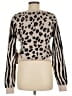 Debut Animal Print Tan Pullover Sweater Size XL - photo 2