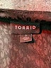 Torrid Polka Dots Black Long Sleeve Blouse Size 1X Plus (1) - photo 7