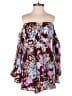 Assorted Brands 100% Polyester Burgundy Romper Size S - photo 1