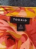 Torrid 100% Rayon Burgundy Short Sleeve Blouse Size Lg Plus (0) - photo 4