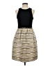 J.Crew Stripes Gold Cocktail Dress Size 4 - photo 1