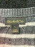 Style&Co 100% Rubber Stripes Gray Pullover Sweater Size L - photo 7