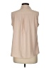 Zeagoo Tan Sleeveless Blouse Size M - photo 2