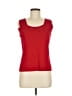 Emma James Red Sleeveless Top Size M - photo 1