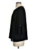 Elle 100% Polyester Black 3/4 Sleeve Top Size S - photo 5