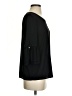 Elle 100% Polyester Black 3/4 Sleeve Top Size S - photo 4