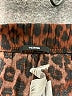 Tezenis Animal Print Brown Casual Pants Size S - photo 7