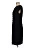 Marianna 100% Polyester Solid Black Cocktail Dress Size 8 - photo 5