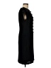 Marianna 100% Polyester Solid Black Cocktail Dress Size 8 - photo 4