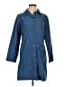 Lands' End 100% Polyester Blue Raincoat Size XS (petite) - photo 1