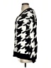 Bar III Houndstooth Black Pullover Sweater Size S - photo 5