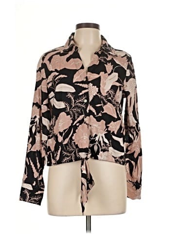 Oscar De La Renta Long Sleeve Blouse (view 1)
