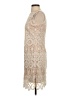 Eliza J 100% Cotton Tan Cocktail Dress Size 2 - photo 5