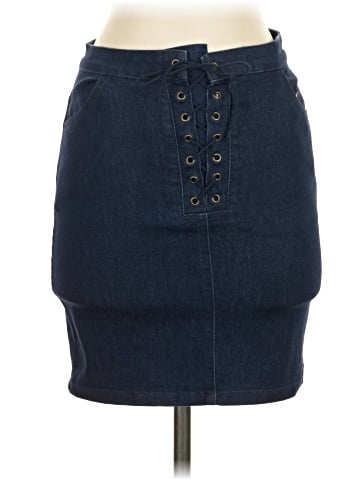 Forever 21 Denim Skirt (view 1)
