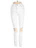 Free People Hearts White Jeans Size 25 waist regular - photo 1