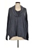 Olivia Sky Gray Long Sleeve Top Size L - photo 1