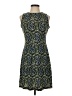 Unbranded Paisley Green Cocktail Dress Size S (estimated) - photo 1