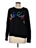 Fate Graphic Black Pullover Sweater Size M - photo 1