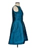 Alfred Sung 100% Polyester Teal Cocktail Dress Size 2 - photo 4