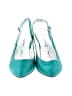 Assorted Brands Color Block Teal Blue Heels Size 5 1/2 - photo 2