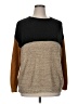 Unbranded Color Block Brown Pullover Sweater Size XL (estimated) - photo 1