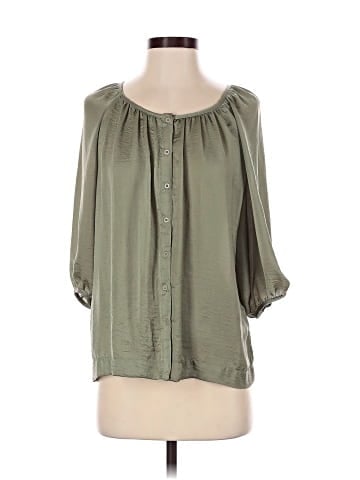 Willi Smith 3/4 Sleeve Blouse (view 1)