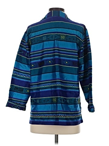 Chico's Design 3/4 Sleeve Silk Top (view 2)