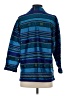Chico's Design 100% Silk Stripes Blue 3/4 Sleeve Silk Top Size Sm (0) - photo 2
