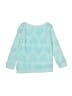 Carter's 100% Polyester Hearts Teal Pullover Sweater Size 2T - photo 2