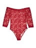 Ambiance Red Bodysuit Size M - photo 1