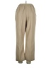 Alfred Dunner 100% Polyester Solid Tan Casual Pants Size 14 (petite) - photo 2