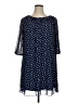 Love Ryan Blue 3/4 Sleeve Top Size 1X - photo 1